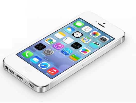 iPhone 5S with iOS7